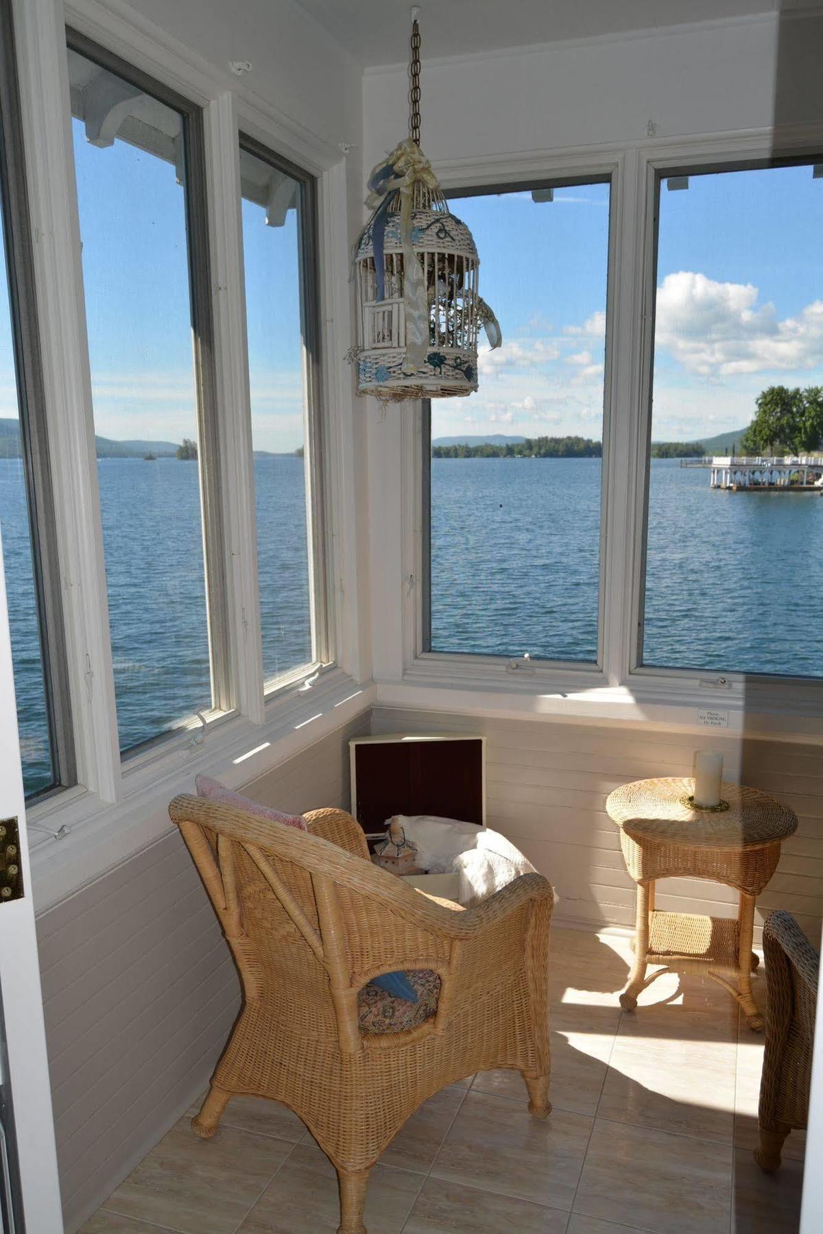 Lake George Boathouse Waterfront Lodging Bolton Landing Buitenkant foto