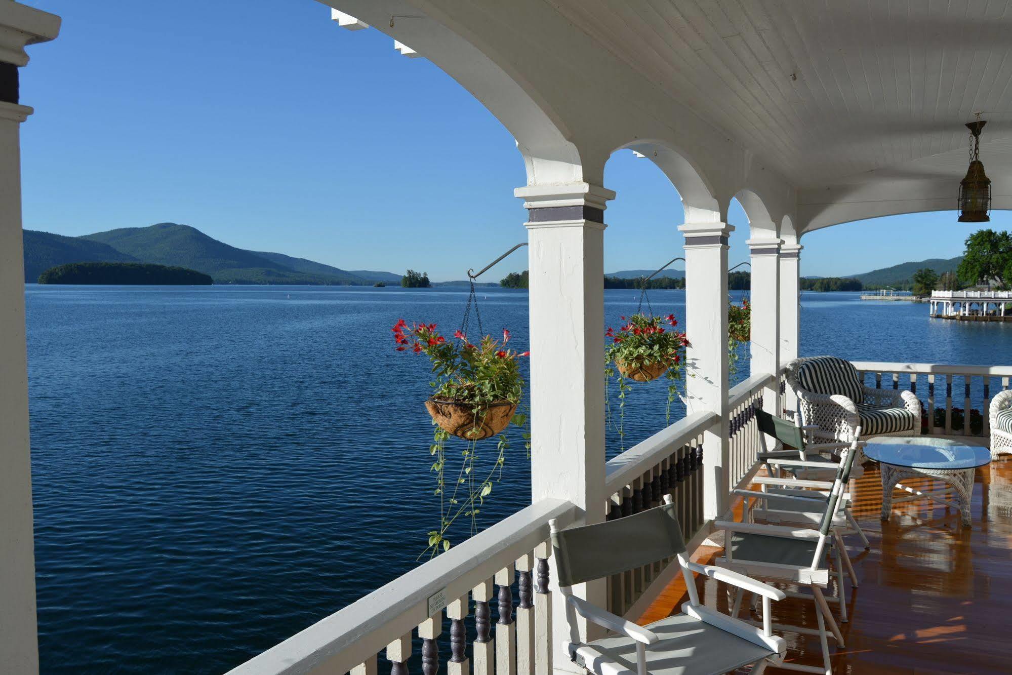 Lake George Boathouse Waterfront Lodging Bolton Landing Buitenkant foto