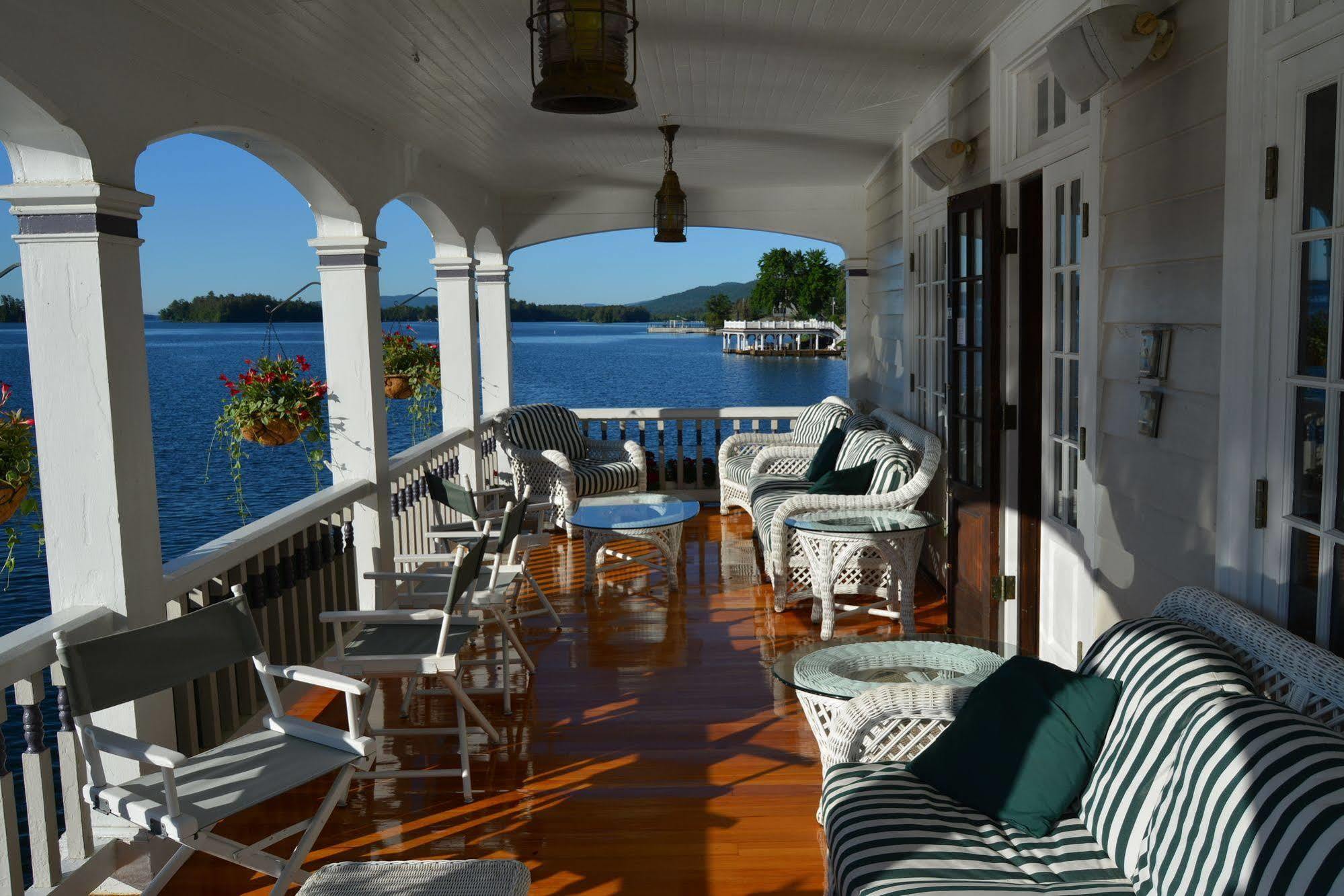 Lake George Boathouse Waterfront Lodging Bolton Landing Buitenkant foto