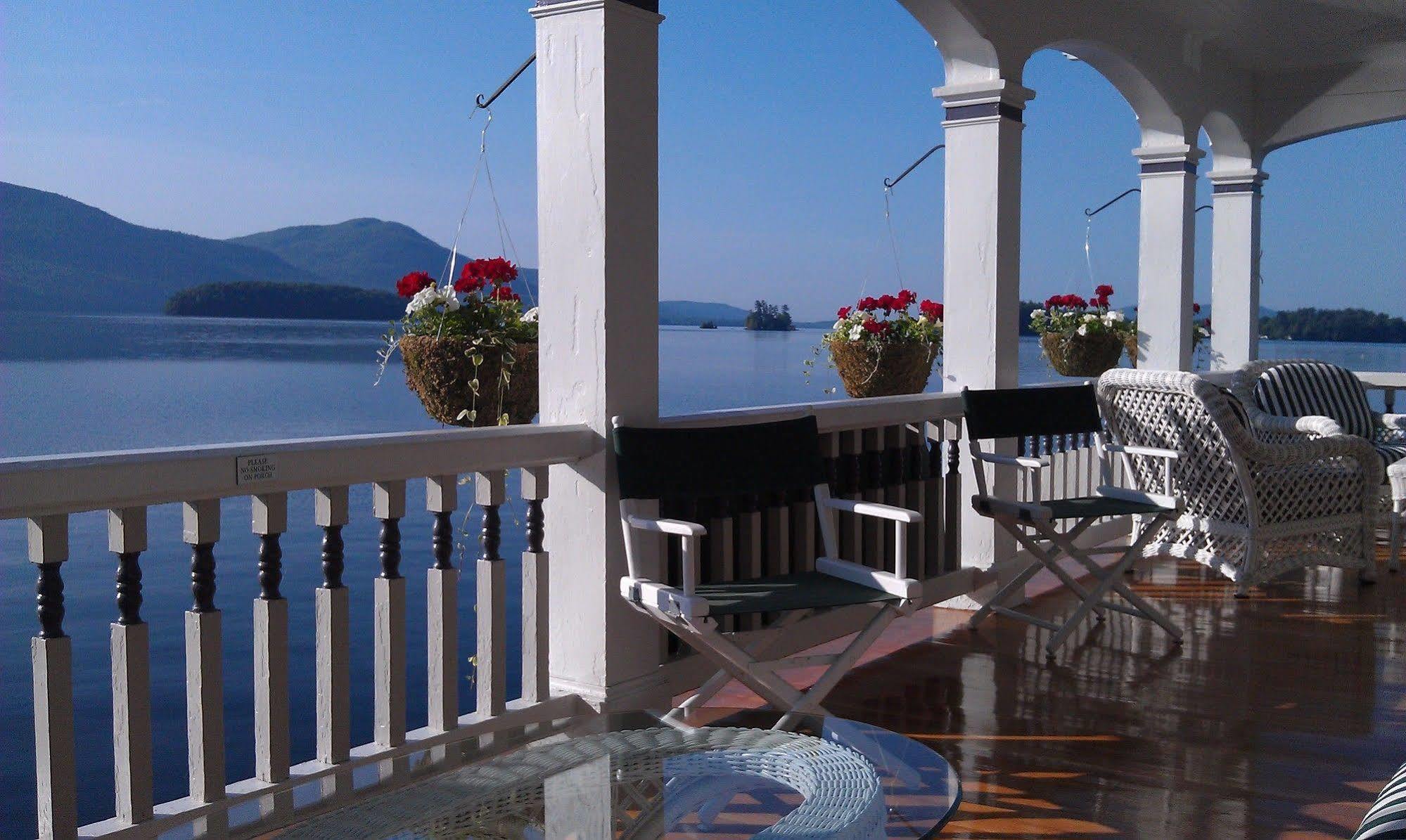 Lake George Boathouse Waterfront Lodging Bolton Landing Buitenkant foto